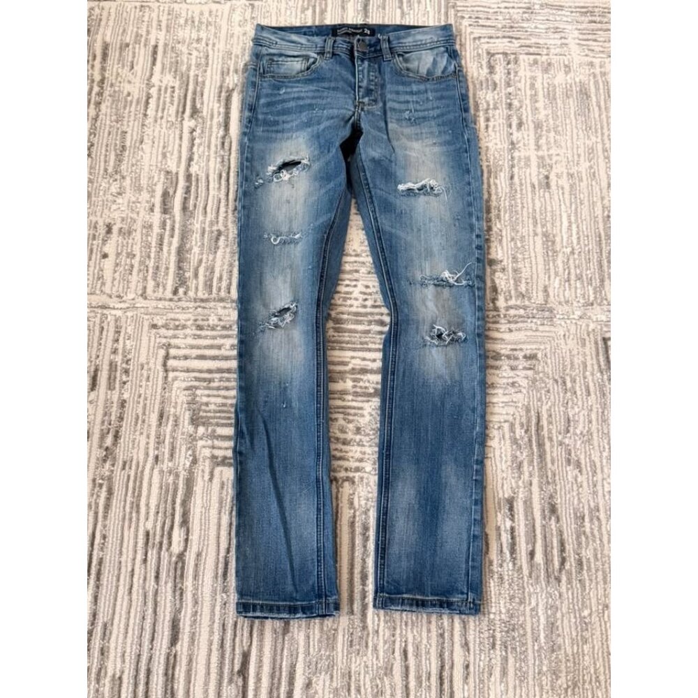 COTTON ON 28" blue skinny straight blue denim jeans Retails $70